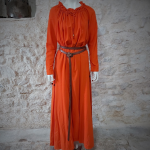 Melissandre Dress Cotton / Orange