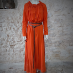 Robe Mélissandre coton/Orange