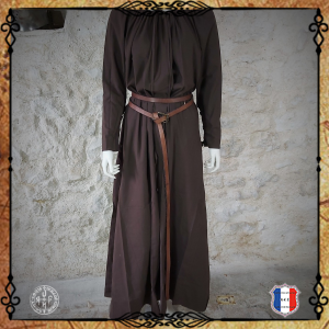 Melissandre Dress Cotton 120 / Brown