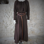 Robe Mélissandre coton 120/Chocolat