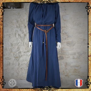 Robe Mélissandre coton 120/Bleu