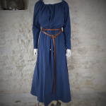 Robe Mélissandre coton 120/Bleu