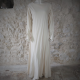 ROBE GUENIEVRE 100%coton/Ecru