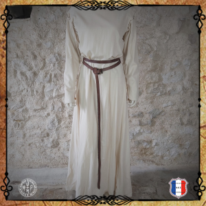 Robe Guenièvre coton 120 / Ecru