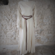 ROBE GUENIEVRE 100%coton/Ecru