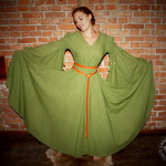 Eowyn Dress Cotton 120 / Green