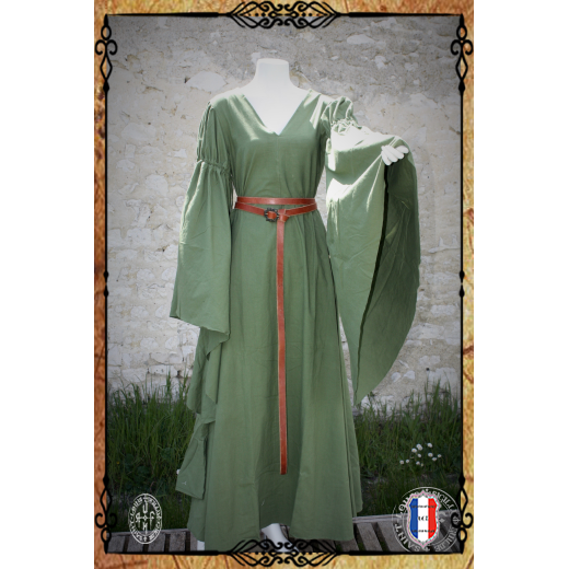 ROBE EOWYN 100% Coton/Vert