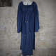 ROBE ALIENOR 100%coton/Bleu