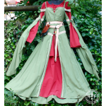 Fleurette Surcoat Cotton 120/Green