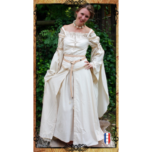 Fleurette Surcoat Cotton 120/Cream