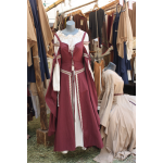 Fleurette Surcoat Cotton 120/Bordeaux