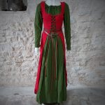 Flore Surcoat cotton/Red