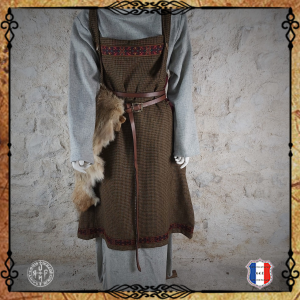 Viking Surcoat Fine Wool/small cheks