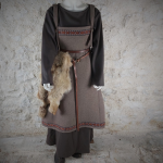 Viking Surcoat Thick Wool/Taupe