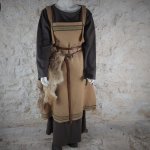 Viking Surcoat Thick Wool/Beige