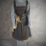 Viking Surcoat Fine Wool/ Khaki