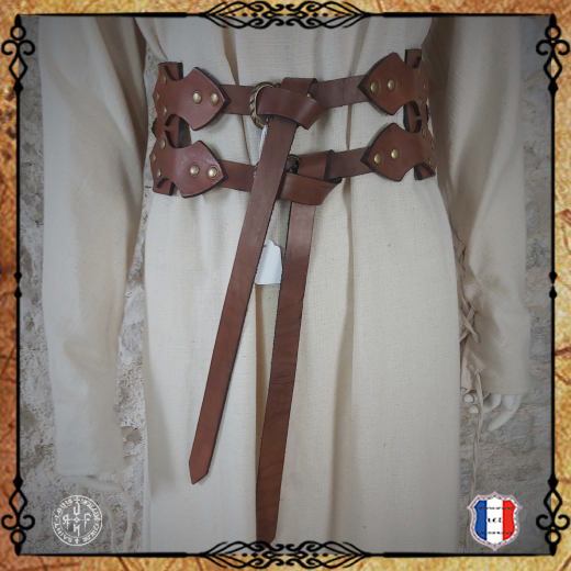 CEINTURE ASSYA deco 100% cuir bovin