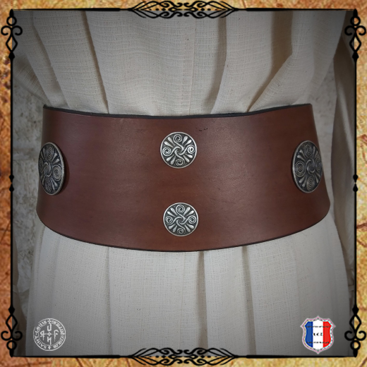 CEINTURE CAROLE deco 100% cuir bovin