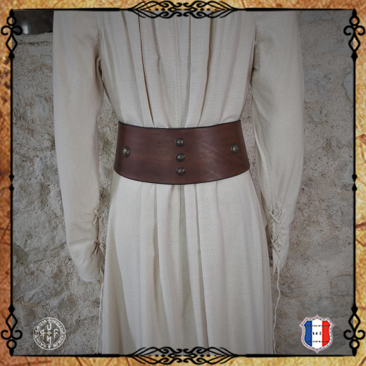 CEINTURE CAROLE deco 100% cuir bovin