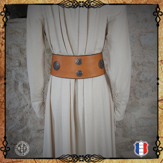 CEINTURE CAROLE deco 100% cuir bovin