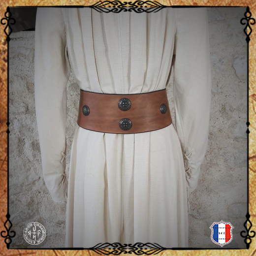 CEINTURE CAROLE deco 100% cuir bovin