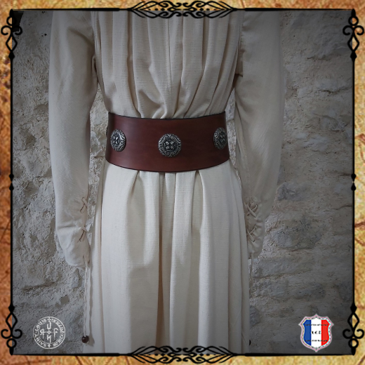 CEINTURE CAROLE deco 100% cuir bovin