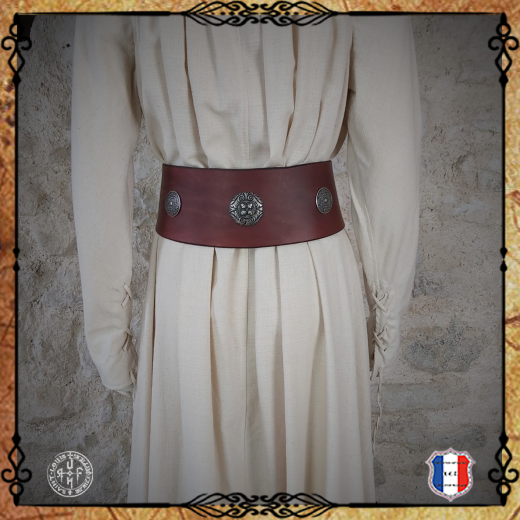 CEINTURE CAROLE deco 100% cuir bovin