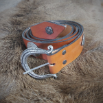 Medieval Men Deco Belt 100% Leather Length 1m51
