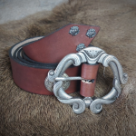 Medieval Men Deco Belt 100% Leather Length 1m77