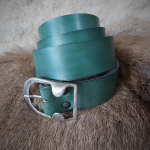 Medieval Men Belt 100% Leather Buckel C Length 1m83